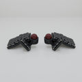 Crosses/Bridges V2 Ergonomic Split Keyboard - Dual Trackball - Wireless Build