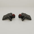 Crosses/Bridges V2 Ergonomic Split Keyboard - Dual Trackball - Wireless Kit